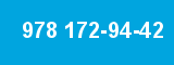 978 172-94-42 978 172-94-42